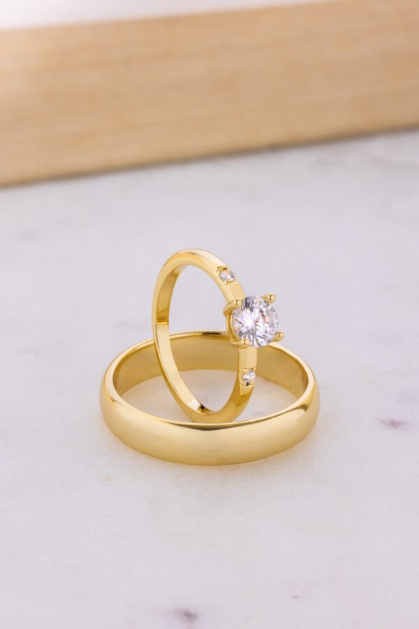 anillo promesa pareja