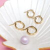 Classic Hoop con Broche 8 mm - Imagen 2