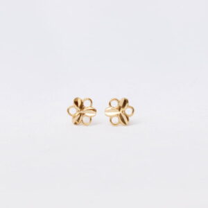 Arete Flor Diamantada