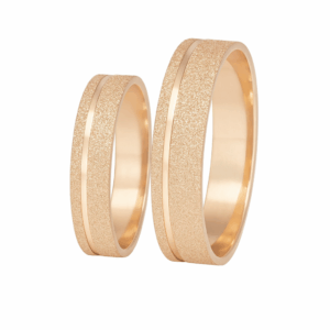 Aros Cinta Diamantados Oro