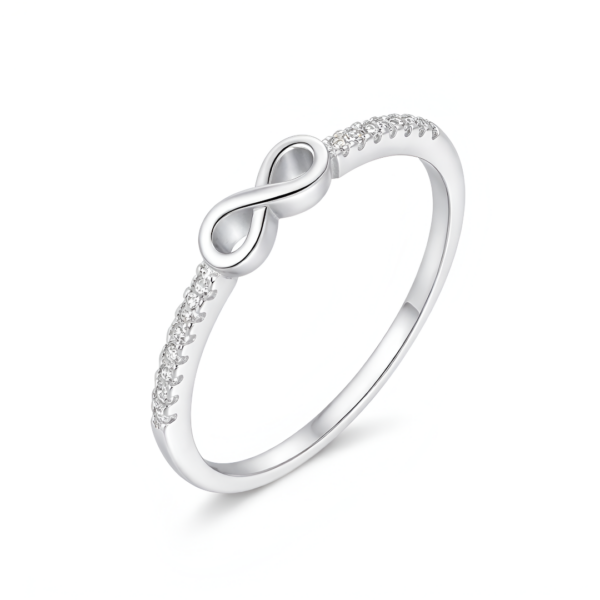 Anillo Infinito Strass