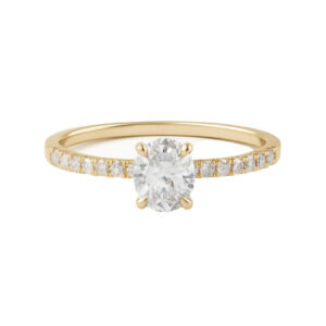 Anillo Oval Strass