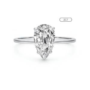 Anillo Gota Solitario