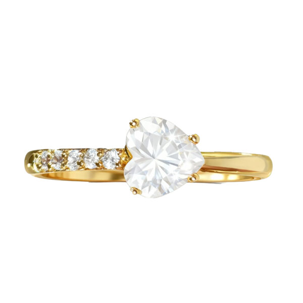 Anillo Corazón Horizontal