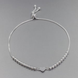 Pulsera Regulable Corazón llano