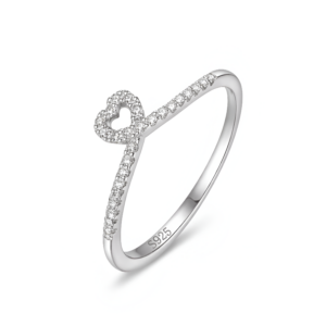 Anillo riviere corazón