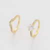 Anillo Aklla golden y Riviere V - Imagen 3