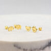 Arete Abridor Elefante Oro 18k - Imagen 2