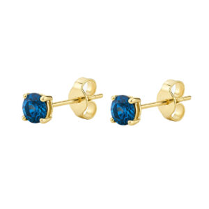 Arete chispa azul