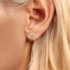 Arete corazon circones - Imagen 2