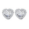 Set corazon blanco plata - Imagen 7