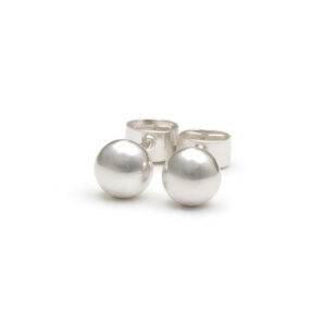Arete Abridor Lenteja 4 mm Plata