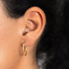 Argolla de Oro 18k 17 mm