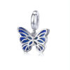 Charm mariposa azul