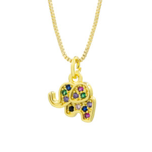 Collar Elefante Multicolor