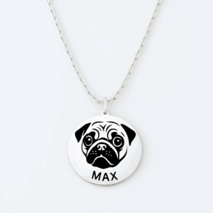 Dije mascota retrato personalizado