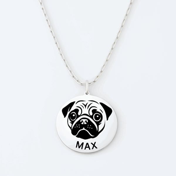Dije mascota retrato personalizado