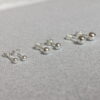 Arete Bomba 3.5mm Plata abridor - Imagen 3