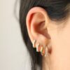 Argolla Mini Strass Blanco 7 mm - Imagen 4