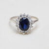 Anillo Diana Lady Di Plata - Imagen 5