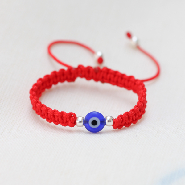 Pulsera hilo rojo bebé ojo turco