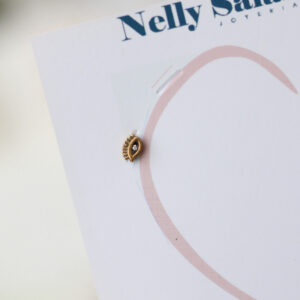 Piercing ojo turco enchapado