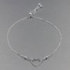 Pulsera Corazon Plata