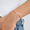 Pulsera estrella de mar plata - Imagen 2