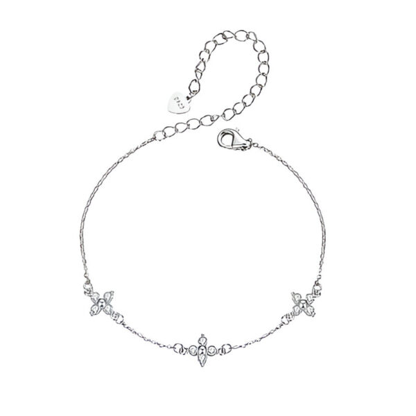 Pulsera flor moisanita