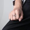Anillo Promesa Puzzle Heart Steel - Imagen 2