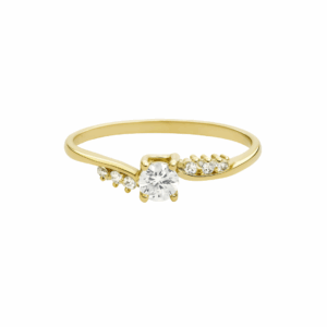 Anillo de compromiso victoria oro 18k