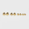 Arete Abridor Corazón Oro 18k