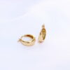 Argolla de Oro Canoa 18k - Imagen 2
