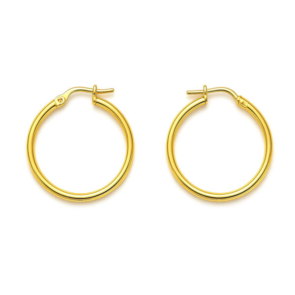 Argolla tubular oro