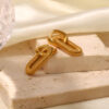 Argolla eslabon rayas - Imagen 2