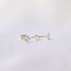 Arete Circón 3 mm Plata - Imagen 3