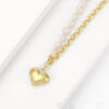 Collar Corazón Bombeado Media Perla - Imagen 4
