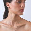 Collar con dije diana plata - Imagen 2