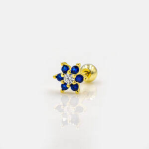 Piercing Blue Flower