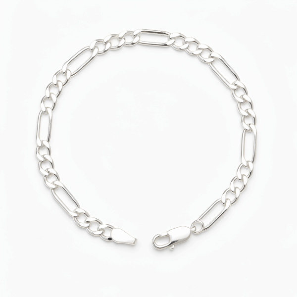 Pulsera hombre Figaro 3x1 125x20
