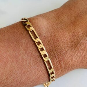 Pulsera Figaro Oro